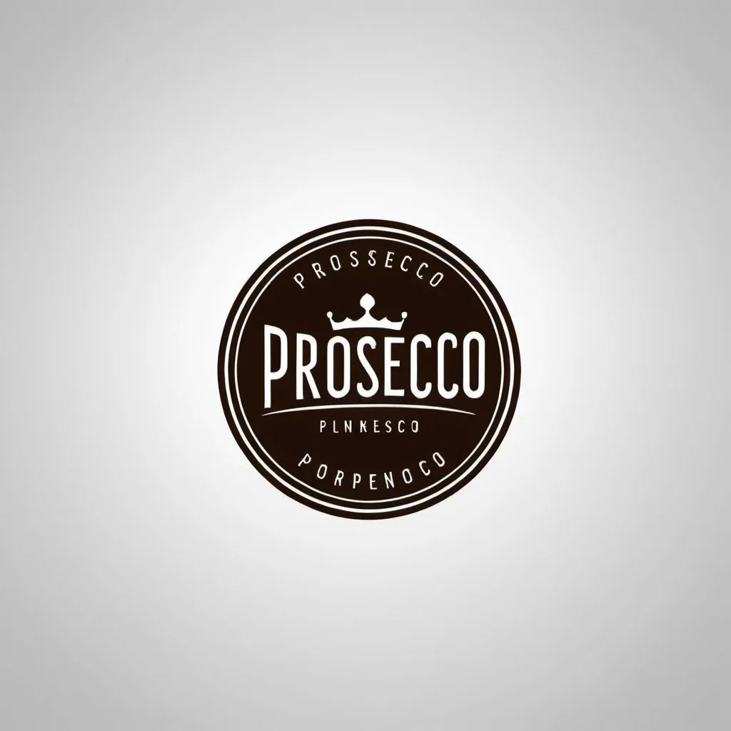 Create a logo for a prosseco. Logo will be added to...