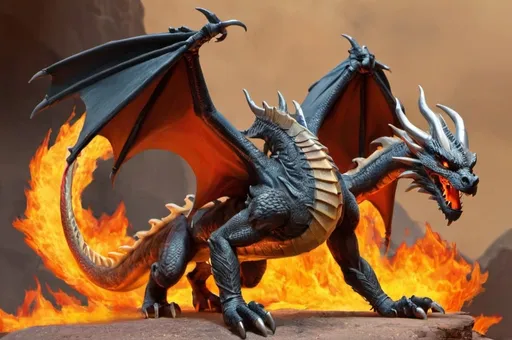 Prompt: Western dragon,leg,hand,fire