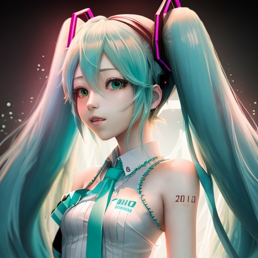 Prompt: Hatsune Miku