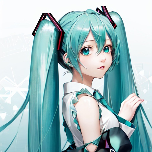 Prompt: Hatsune Miku