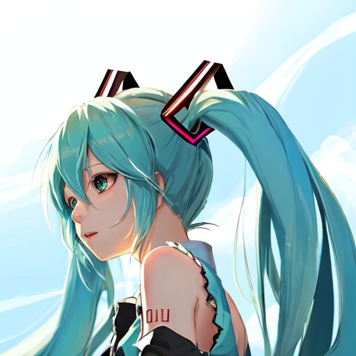 Prompt: Hatsune Miku