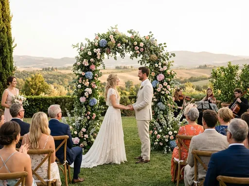 Prompt: wedding ceremony