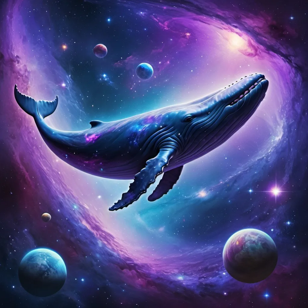 Prompt: space whale 