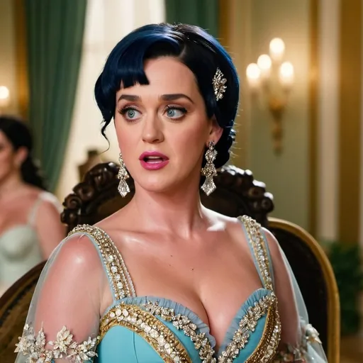 Prompt: Katy Perry as in a Bridgerton episode