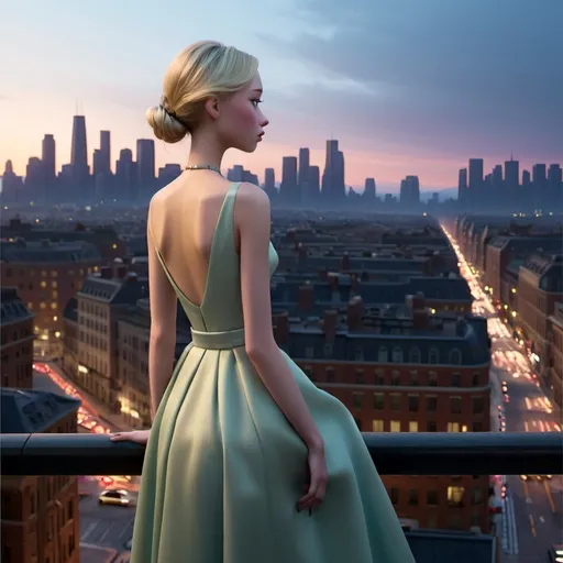Prompt: Prada dress