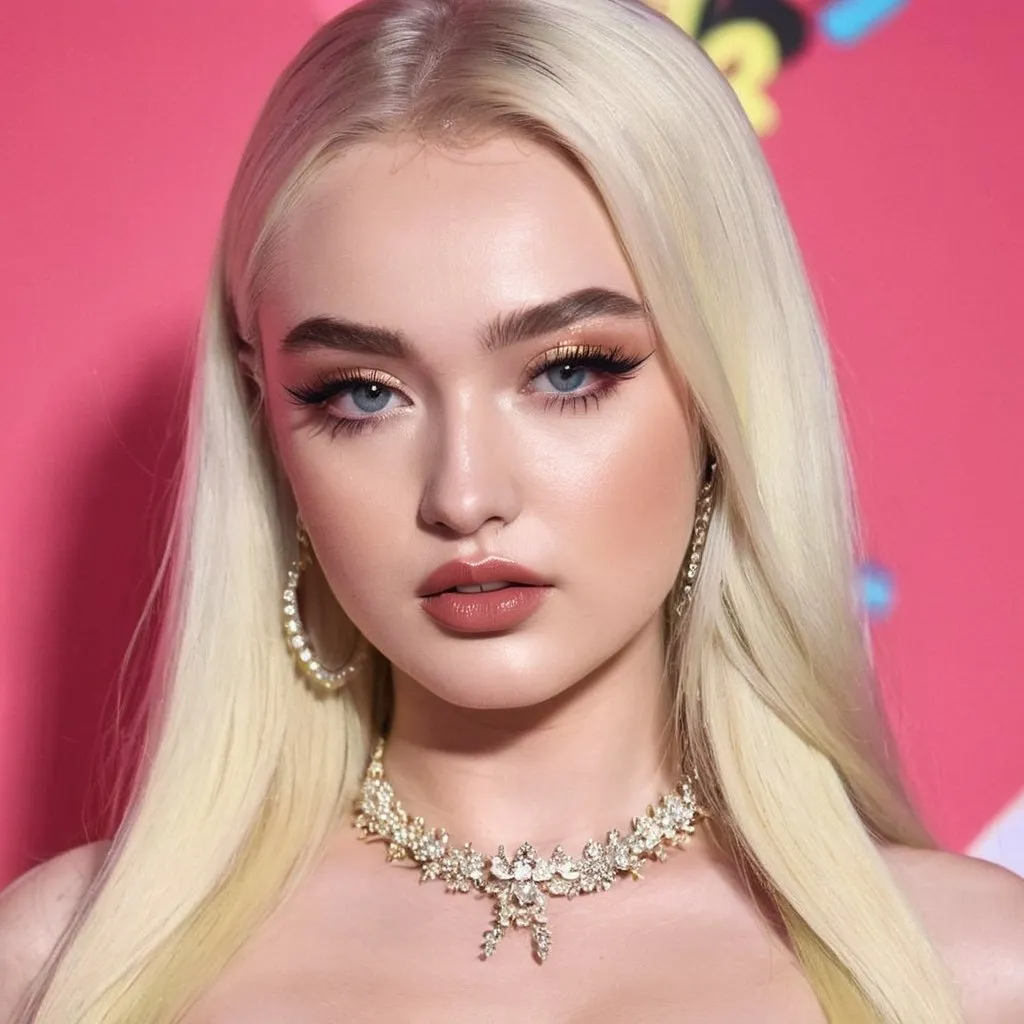 Prompt: Kim Petras as a slut