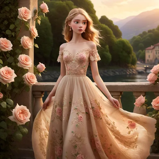 Prompt: Valentino dress