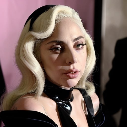 Prompt: Lady Gaga as a Truffaut movie