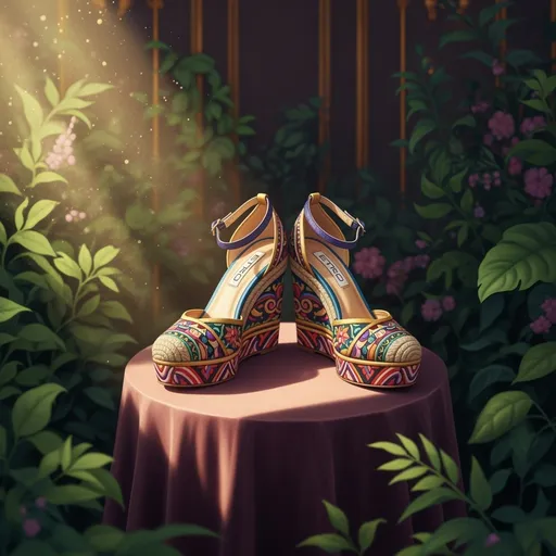 Prompt: Wedges by Etro 