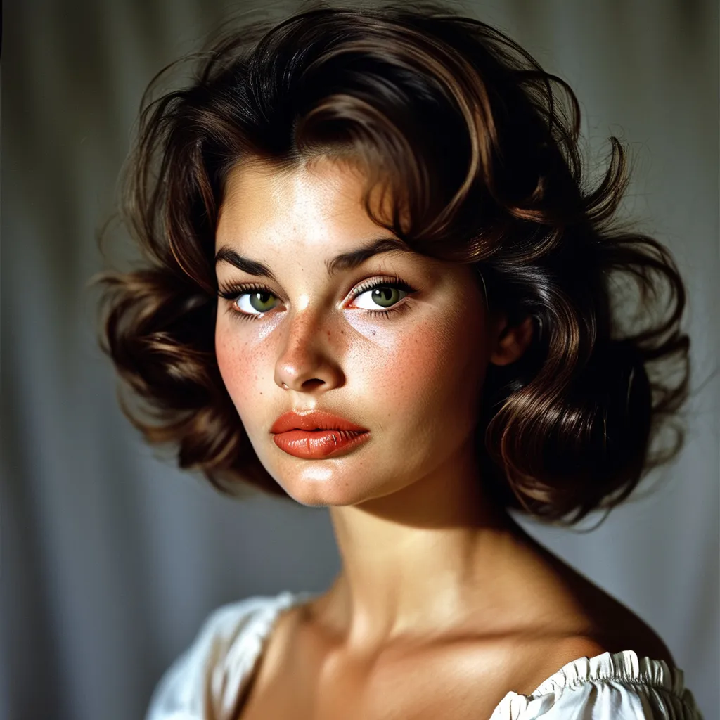 Prompt: (Young Sofia Loren)