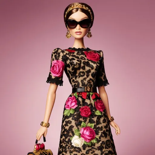 Prompt: Barbie Dolce&Gabbana