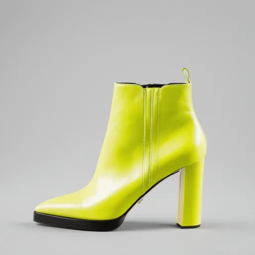 Prompt: Jil Sander heels boots 