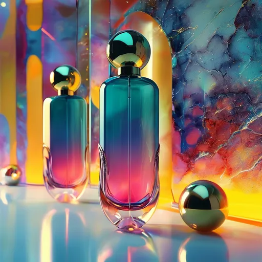 Prompt: Paco Rabanne Multiverse