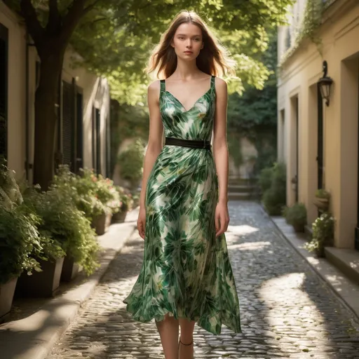 Prompt: Prada dress