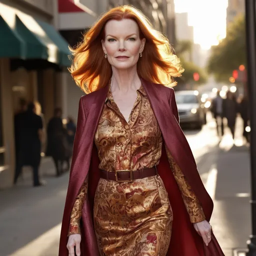 Prompt: Marcia Cross wearing Prada