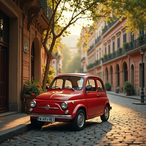 Prompt: Fiat Panda