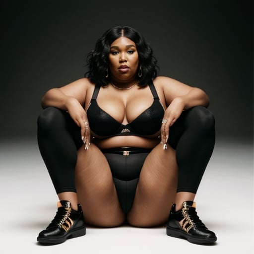 Prompt: Lizzo wearing Calzedonia