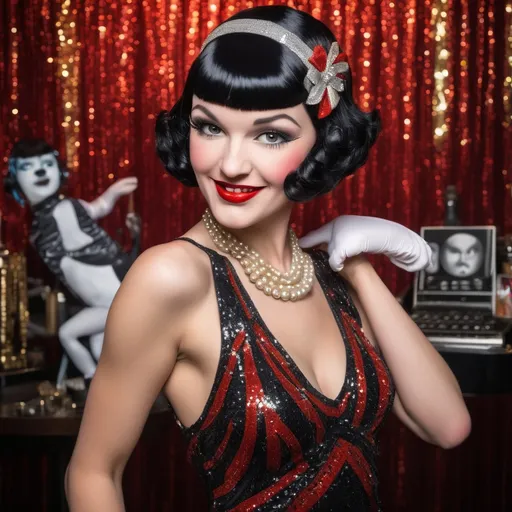 Prompt: Bettie Boop