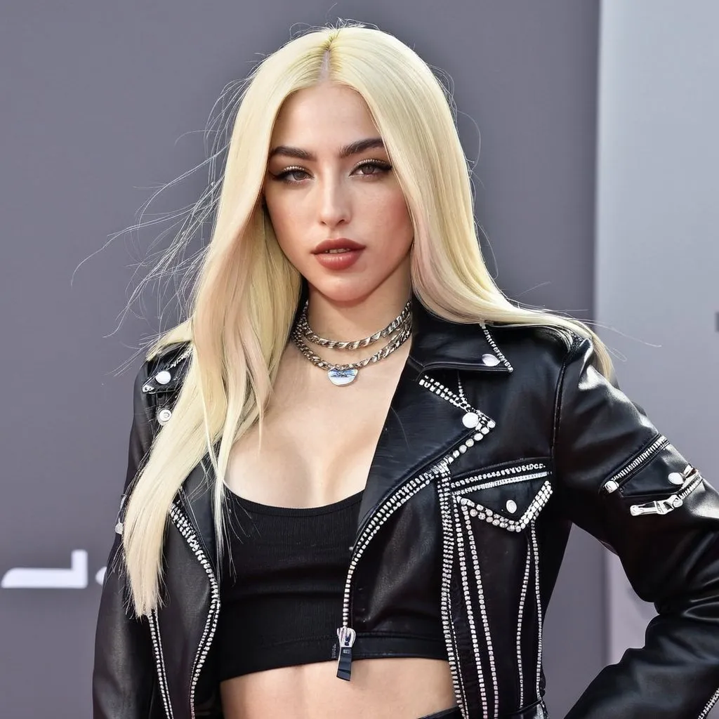 Prompt: Ava Max wearing Diesel