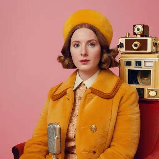 Prompt: Adele in a Wes Anderson world
