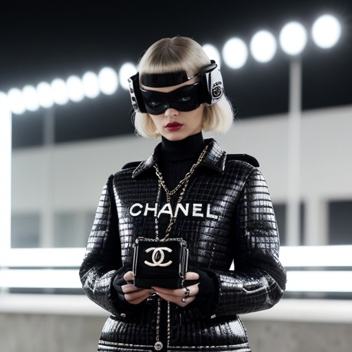 Prompt: Chanel cyber look  