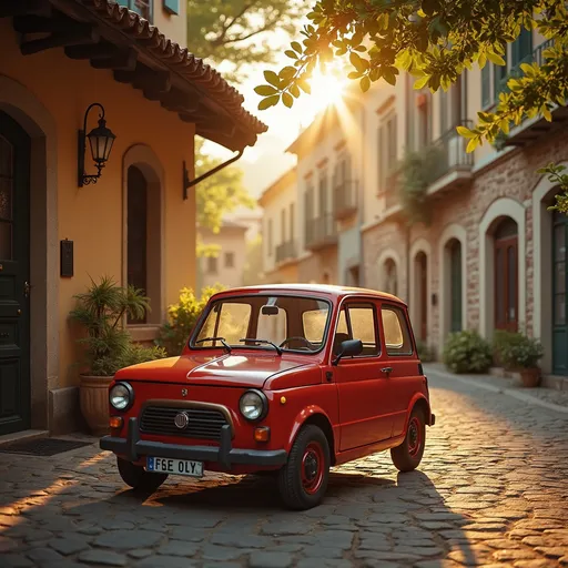 Prompt: Fiat Panda