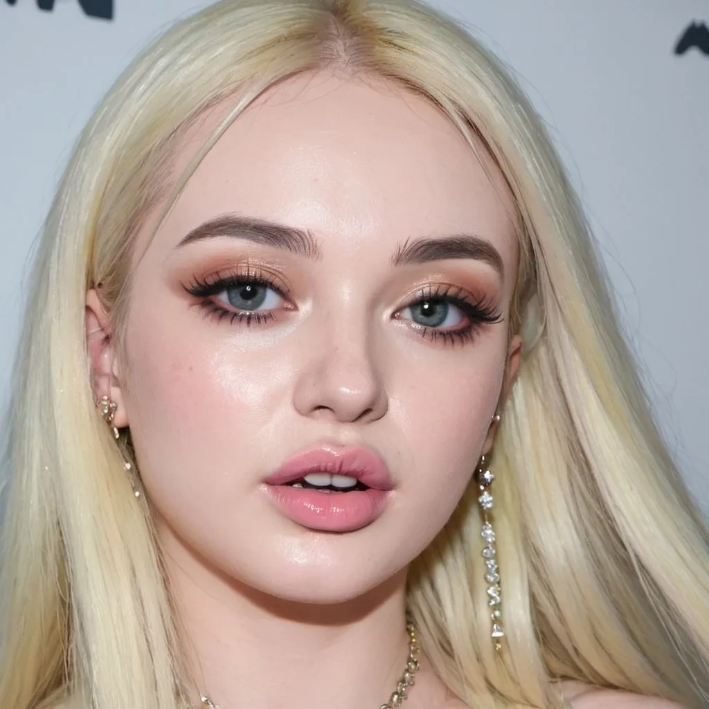 Prompt: Kim Petras horni 