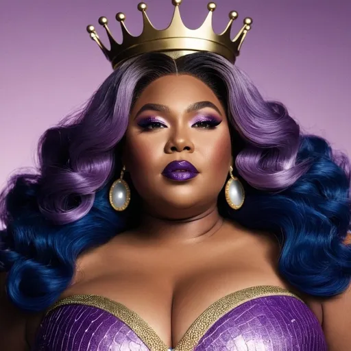 Prompt: Lizzo as Ursula 