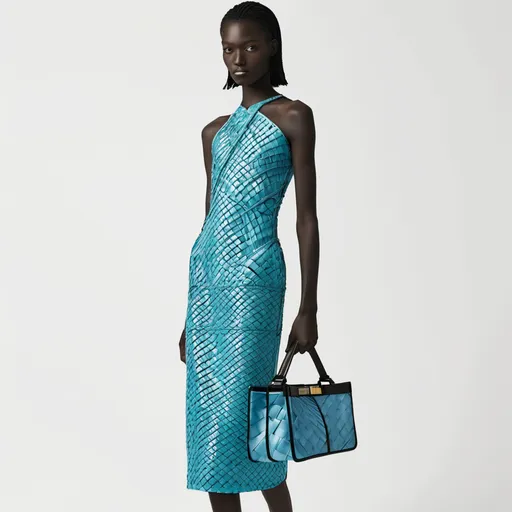 Prompt: Bottega Veneta dress