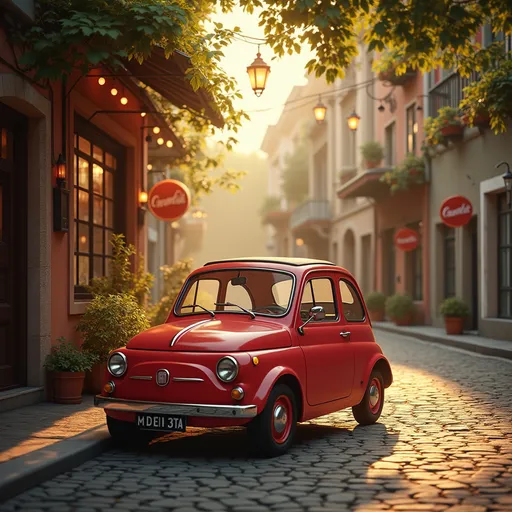 Prompt: Fiat Panda