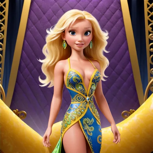 Prompt: Britney Spears wearing Versace 