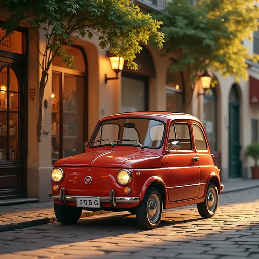 Prompt: Fiat Panda