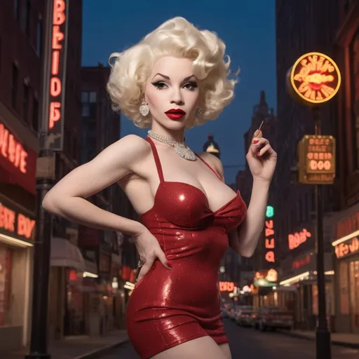 Prompt: Amanda Lepore as Betty Boop 