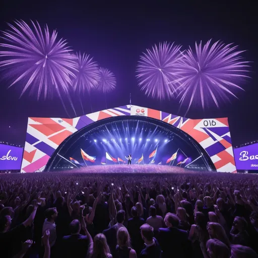 Prompt: Eurovision Song Contest in Basel