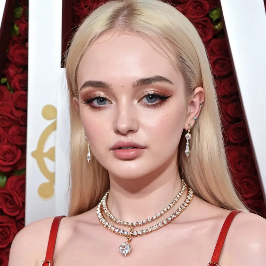 Prompt: Kim Petras wearing Cartier