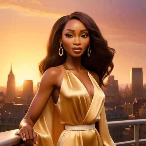 Prompt: Naomi Campbell 