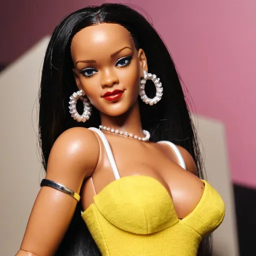 Prompt: Barbie Rihanna
