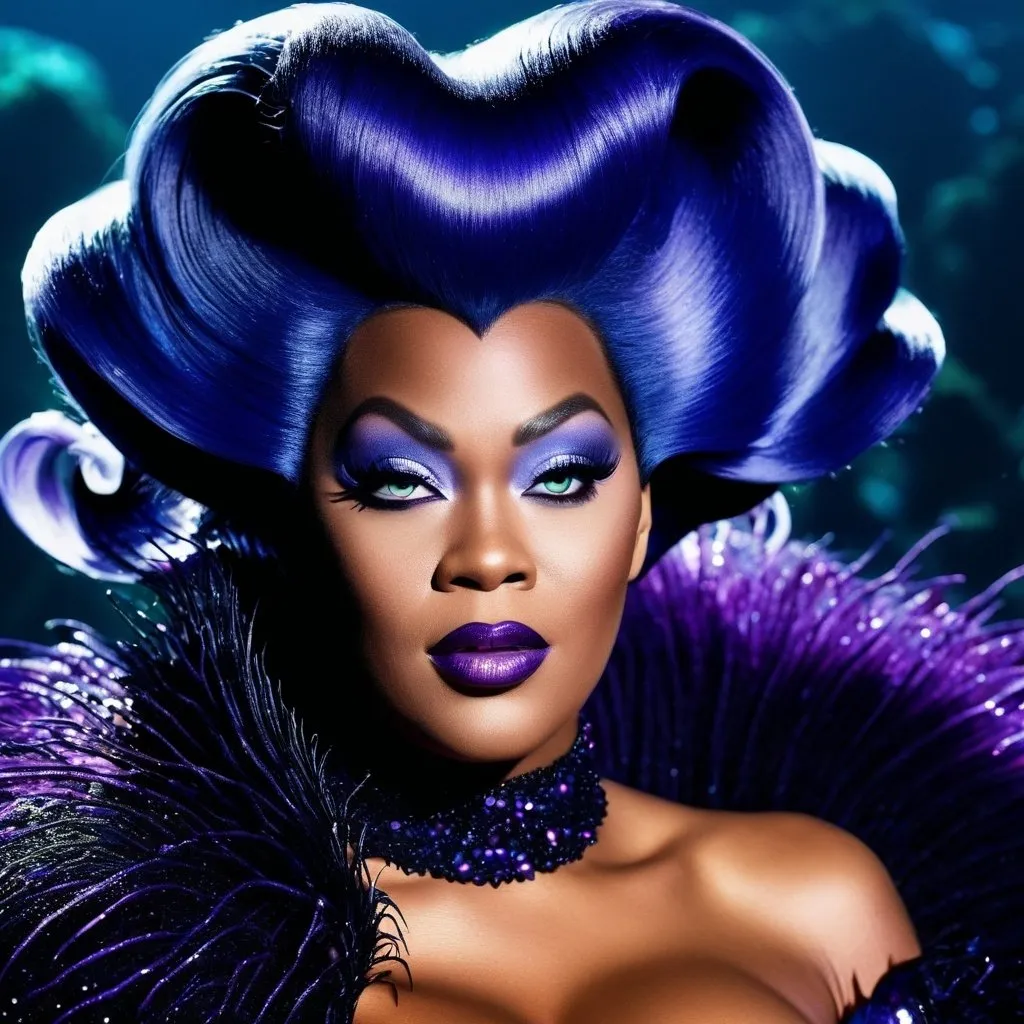 Prompt: Rihanna as Ursula