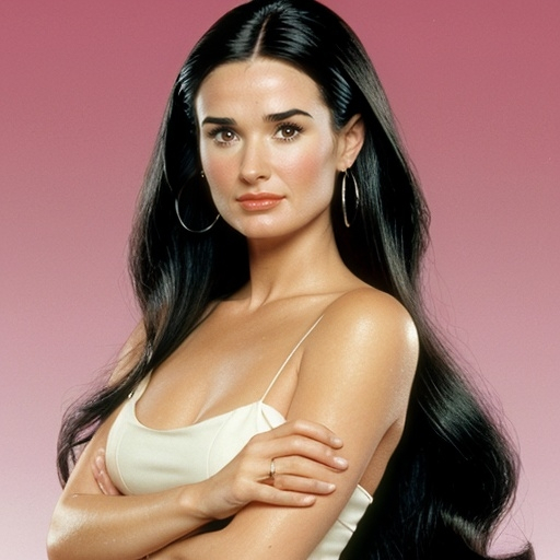 Prompt: Demi Moore as Barbie