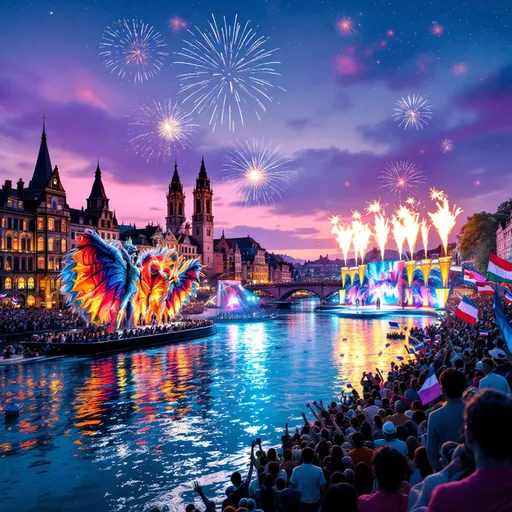 Prompt: Eurovision Song Contest in Basel