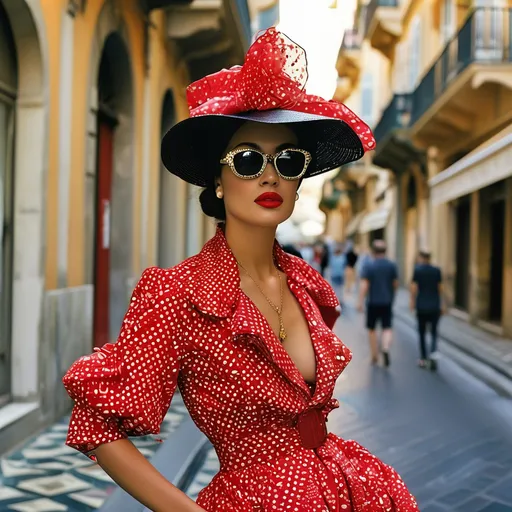 Prompt: French Fashion in Nice