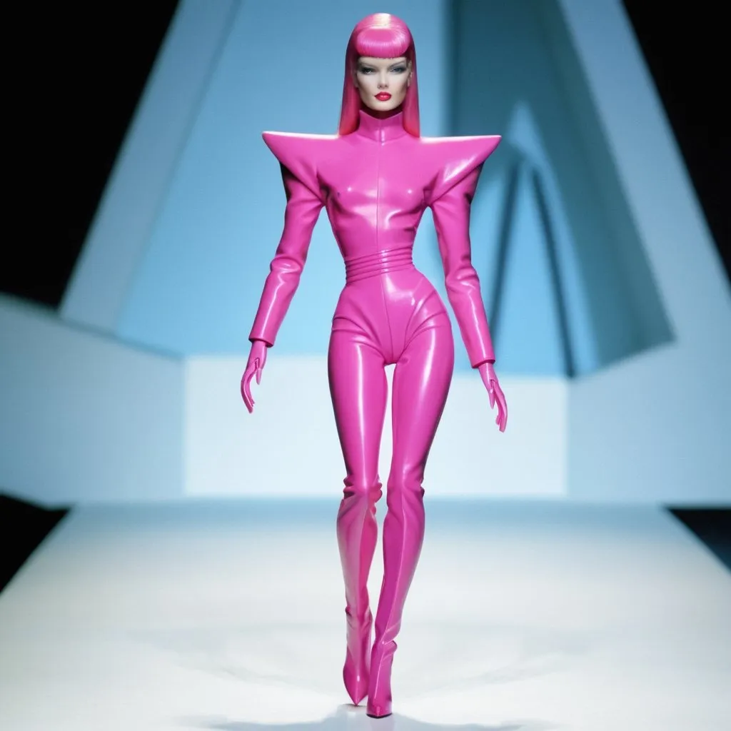 Prompt: Barbie Mugler