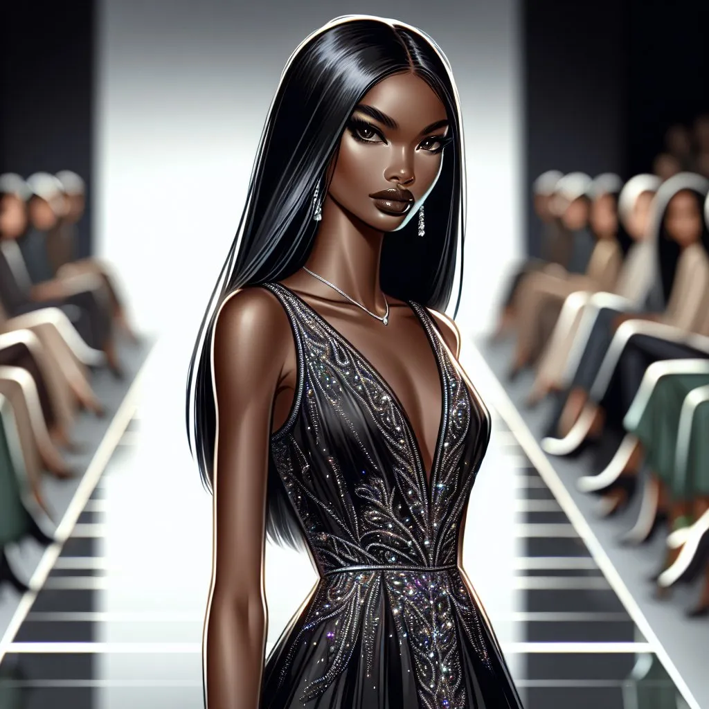 Prompt: Naomi Campbell