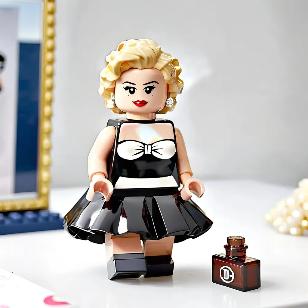 Prompt: Marilyn Monroe wearing Dior