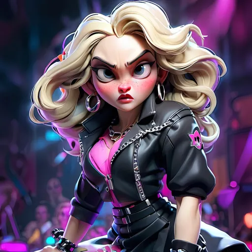Prompt: Madonna singer 