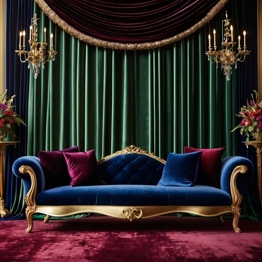 Prompt: Gucci velour 