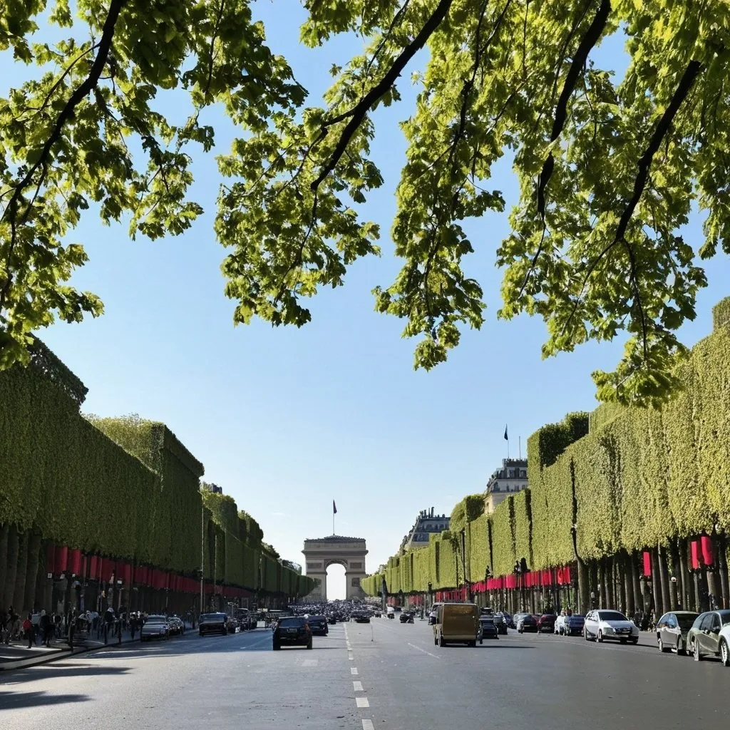 Prompt: Champs Elysee 