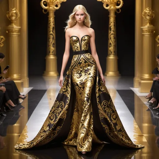 Prompt: Versace dress