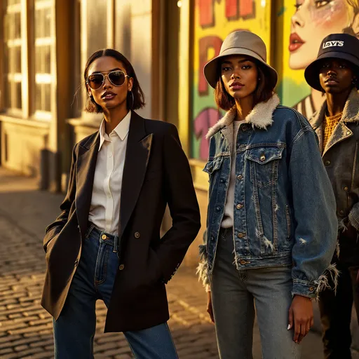 Prompt: Dior for LEVI’s 
