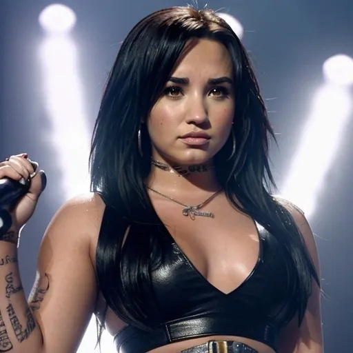 Prompt: Demi Lovato as Britney Spears